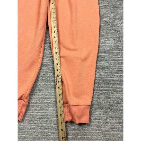 Zenana Pants Womens Small Orange‎ Joggers Pull On Drawstring Cotton Blend - Picture 7 of 14